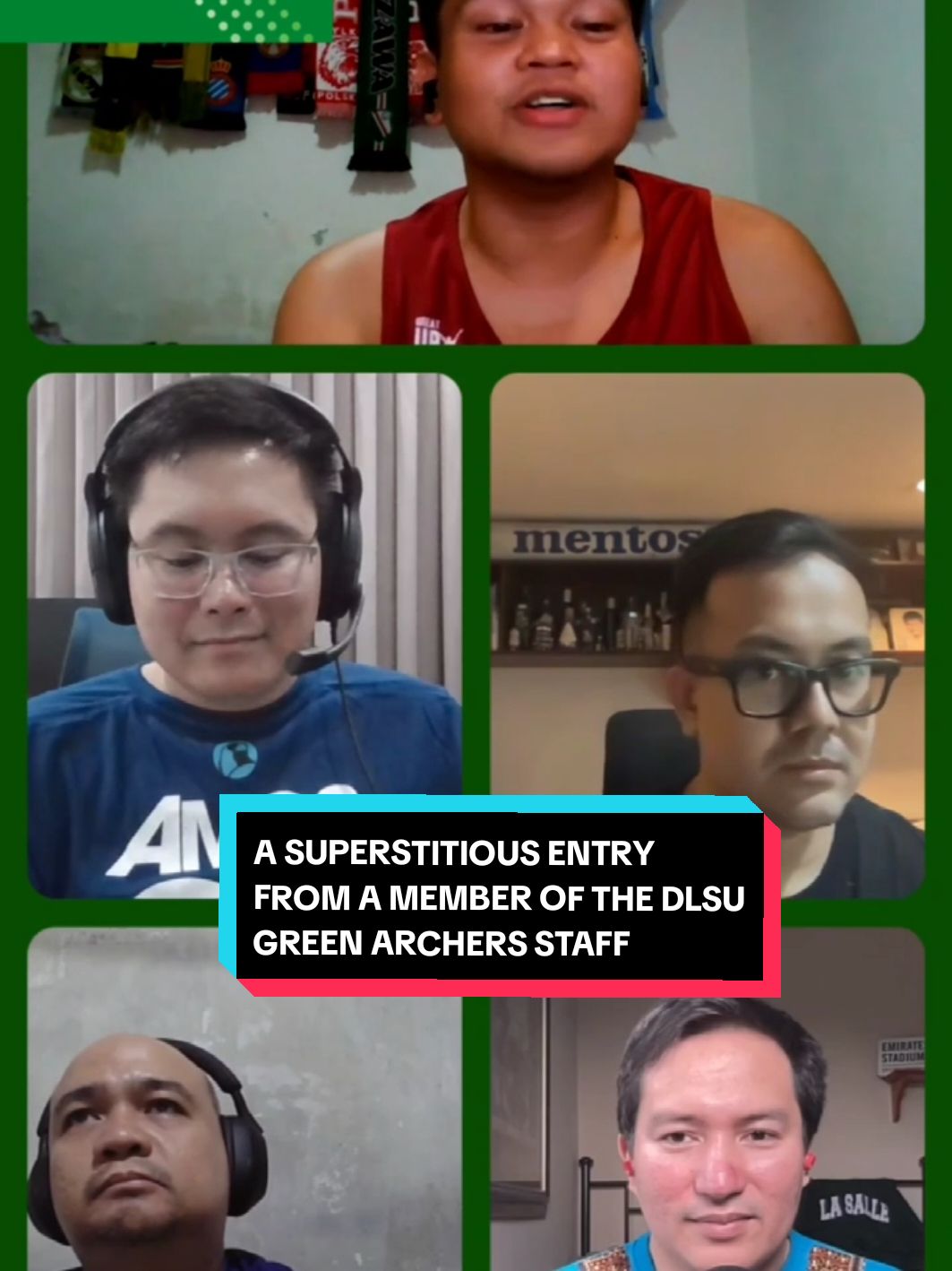 A #GreenArcher champion both as a player and a member of the coaching staff, Mon Jose also does have a couple of things he sticks to every game day. For his and others' #LaSalle sports superstitions, check out the full #quiverpodcast episode on YouTube and Spotify! #dlsu #dlsubasketball #uaap #dlsugreenarchers #animo #animolasalle