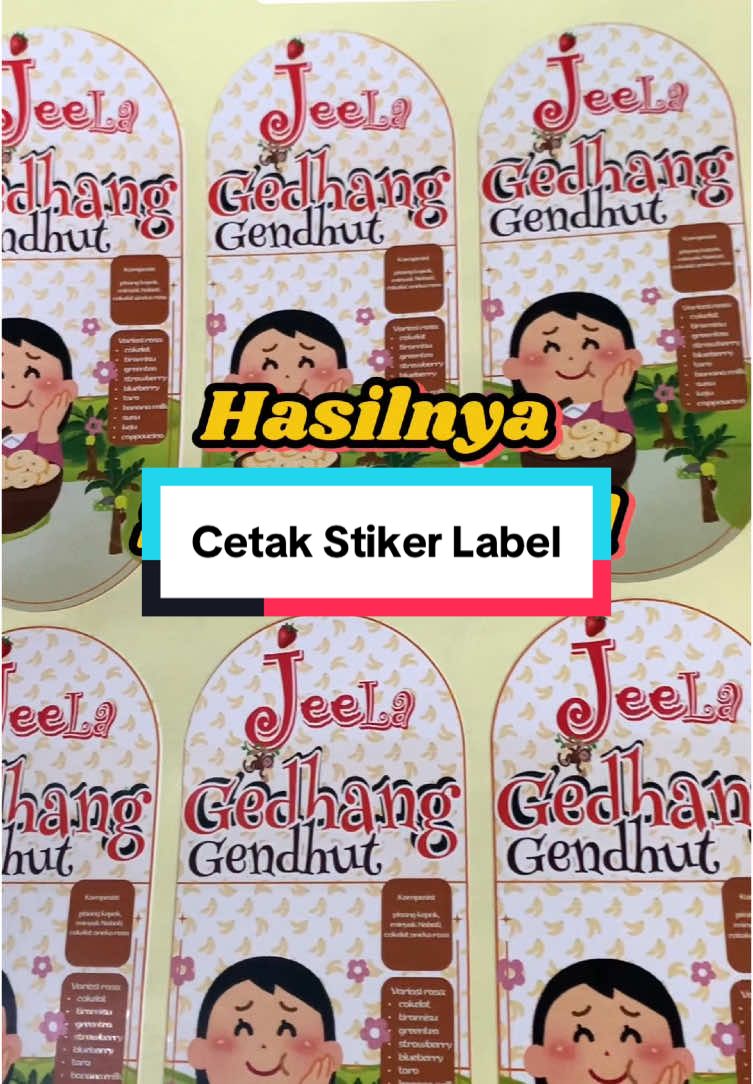 Alhamdulillah Banyak yang cetak stiker dan repeat order, senangnya bisa membantu mengembangkan UMKM dan Small Business. Sekarang giliran kalian  #stiker #stikerlabel #stikerlabelvinyl #stikercutting #stikerlabelbisnis #cetakstiker #cetakstickerbahanvinyl #stikercromo 