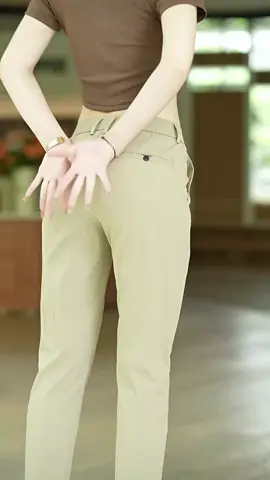 Candy Pants with button for women strechable plain pan🤍✨#candypants #pants #strechable #affordable #highquality #TikTokPromote #fyp #trending #foryoupage #foryou 