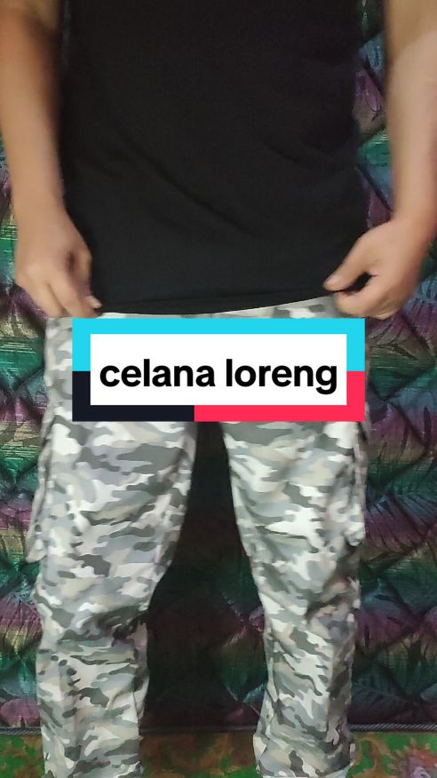 celana cargo loreng #celanaloreng #fashiontiktok #celanacargo #celana #celanamurah 