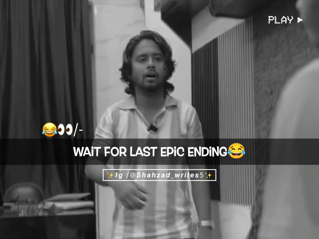 Wait For last Epic ending~😂#foryoupage #growmyaccount #shahzad_writes #trending #funnyvideo #tiktokviralme #millionaudition #4upage #crew07 #standwithkashmir #foryoupage #fahadwrites 