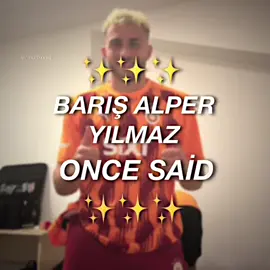 Barış Alper Yılmaz once said✨ #barışalperyılmaz #keşfet #fyp #oncesaid #keşfetteyiz #keşfetalbeni #keşfetol #keşfetedüş #fypageシ #galatasaray #edit 