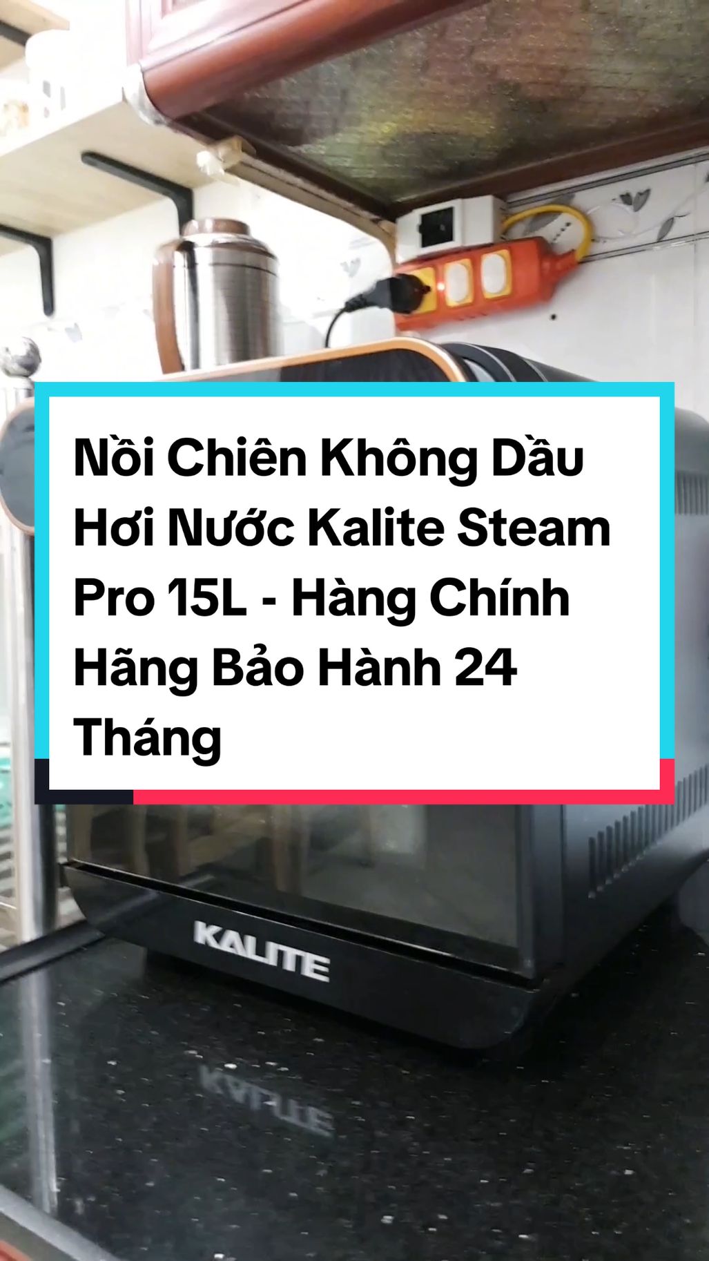 Nồi Chiên Không Dầu Hơi Nước Kalite Steam Pro 15L - Hàng Chính Hãng Bảo Hành 24 Tháng#giadungtienich #smarthome79 #xuhuongtiktok2024 #xuhuongtiktok #xuhuongtiktok #smarthome #@Smarthome 79 @Smarthome 79 