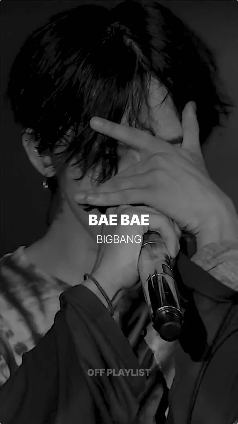 BIGBANG - BAE BAE ⠀ ⠀ ⠀ © YG BIGBANG CONCERT #music #노래 #노래추천 #lyrics #빅뱅 #지디 #GD #BAEBAE #베베 #BIGBANG