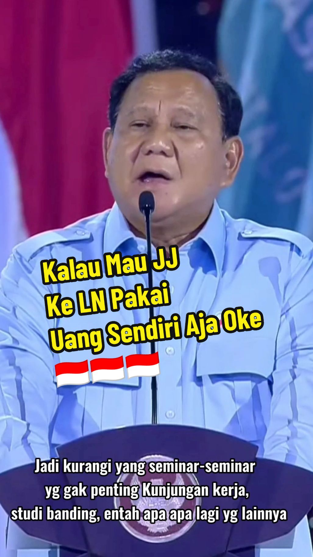 Tegas Berasap !!! Kalau Mau JJ ke LN pakai Uang Sendiri Aja Oke... #videoviral #prabowoterbaikpresiden2024 #kunjunganprabowosubianto #menteriprabowogibran #ibunegara2024 #istriprabowowaktumuda #kabinetmerahputih #prabowoterbaruhariini #kunjunganprabowokechina #prabowomudagemoy #kunjungankerjapresiden #kunjunganprabowosubianto 