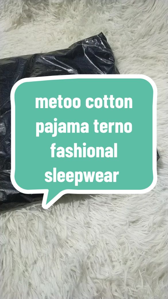 dahil sa ganda at ang aliwalas ng tela kaya paulit ulit order na ako nito #sleepwear #terno #pajama #fashional #cotton #terno 