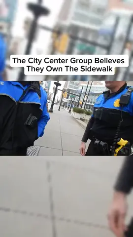 The City Center Group Believes They Own The Sidewalk