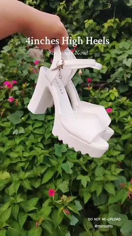 4 inches High heels #koreanstyle #koreansandals #highheels #fyy #fyp #fypシ 