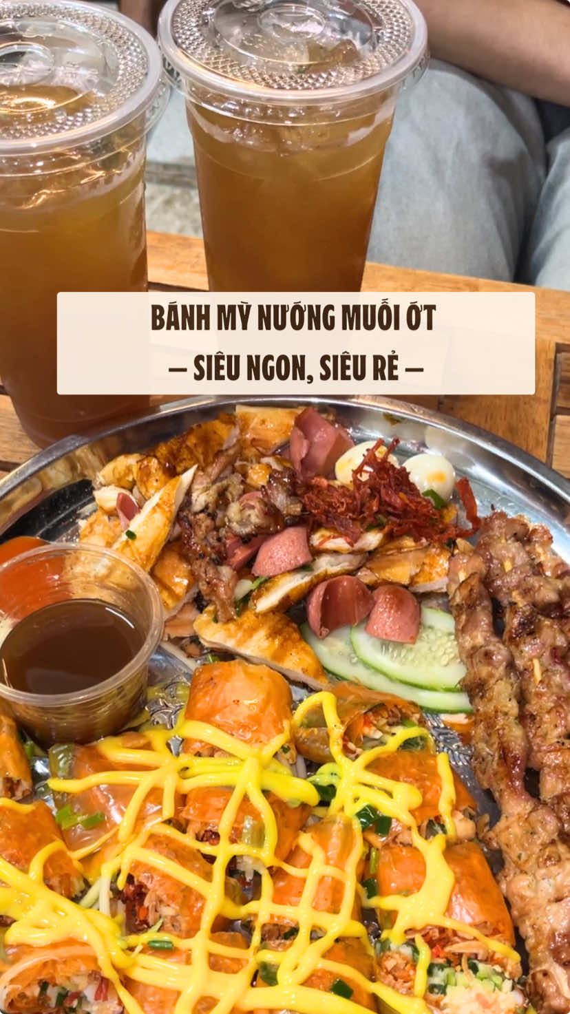 BÁNH MỲ NƯỚNG MUỐI ỚT SIÊU NGON, SIÊU RẺ 😋😋😋  #gochaiphong #haiphong #xuhuong #ancungtiktok 