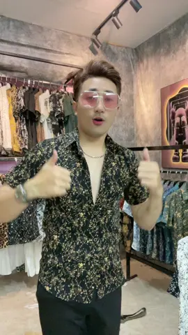 Hoa nhí đẹp lunn mọi ngừiii ạ #xuhuongtiktok #99store #thơitrangnam #sơmi 