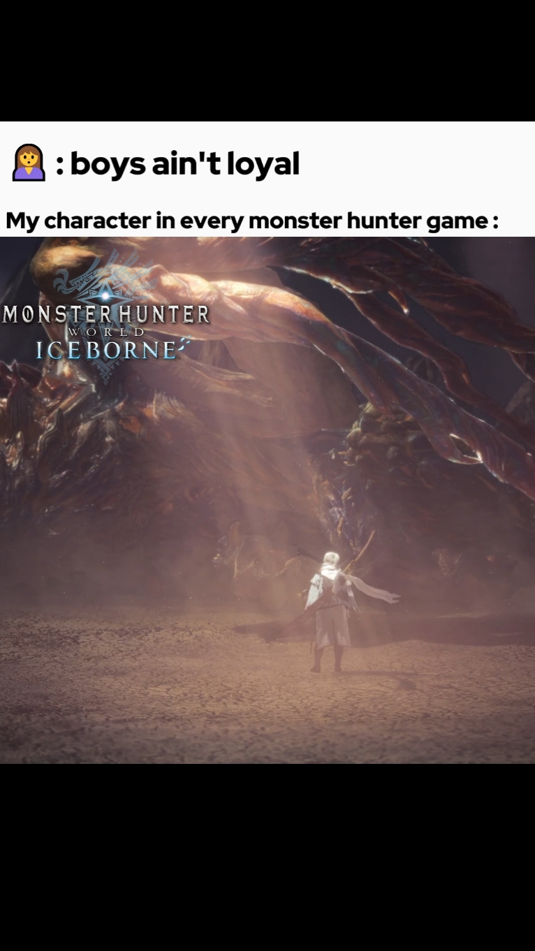 never changed. #monsterhunter 