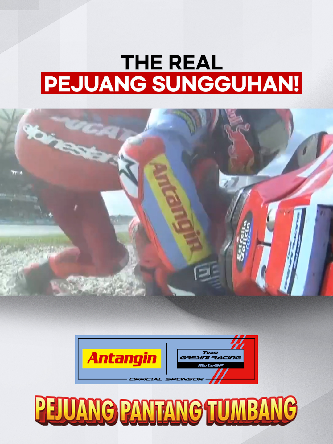 #MotoGP 🏍 - Niat hendak mengejar Martin, King Marquez malah ndlosor. Tapi Marquez pantang tumbang, dan langsung lanjut balapan. Respect King! 🫡 #MalaysianGP Saksikan Balap MotoGP™ di SPOTV NOW! Follow kami untuk konten EKSKLUSIF MotoGP™ lainnya! 🏍🏁 #SPOTV #SPOTVIndonesia #Motorsports