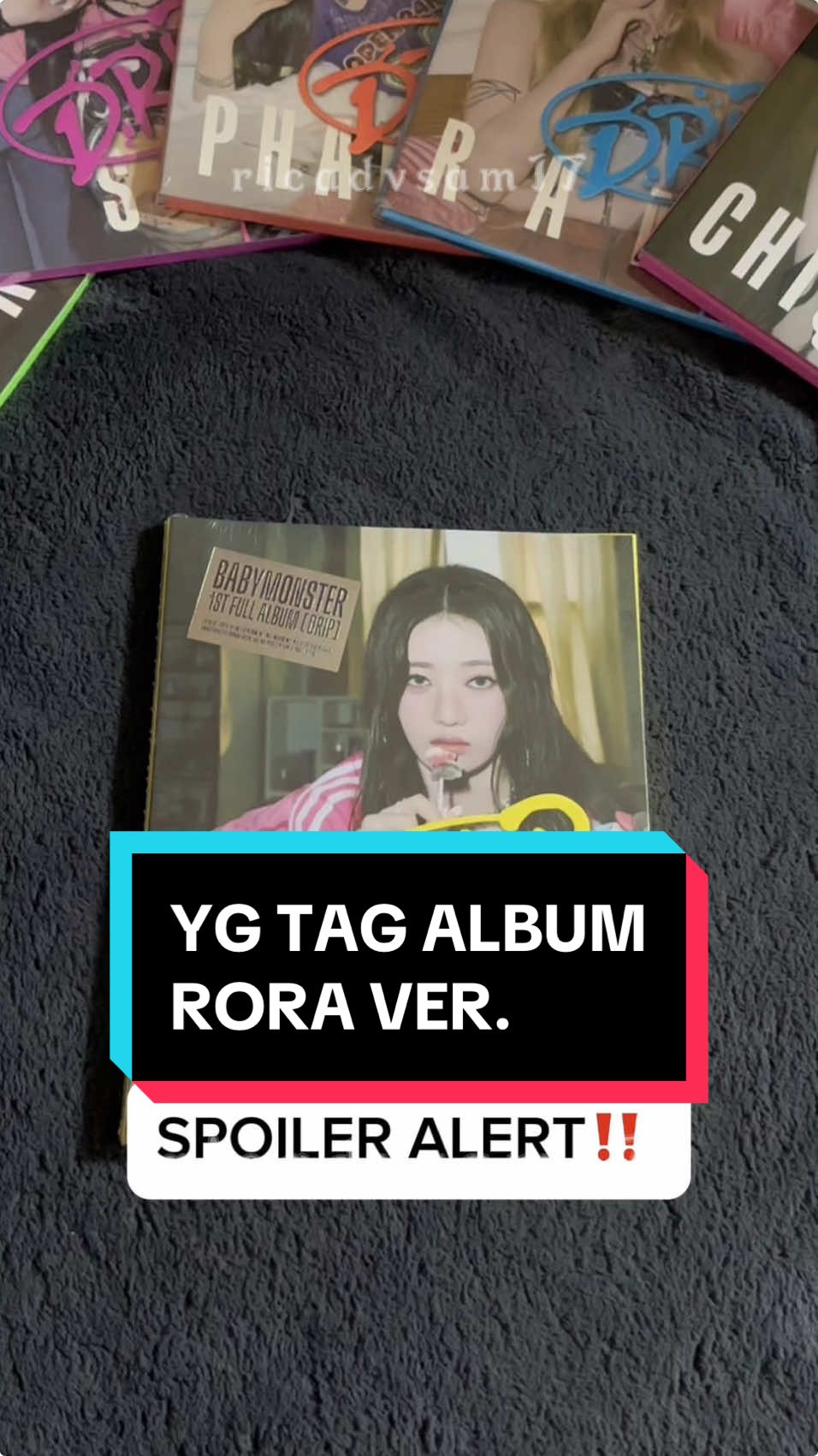 Replying to @𓍢ִ໋`🌿 𝑀𝒾𝓃𝒽 𝒜𝓃𝒽 ✧📷⋆𖧧 ‘DRIP’ YG TAG ALBUM [RORA VER.] #rora #babymonster #lovemaybe #1stFULLABUM #DRIP #dripalbumbabymonster #unboxing 