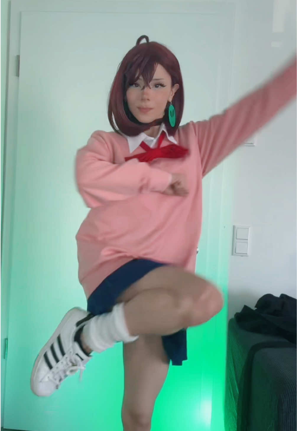 new momo cosplay from Dandadan👽#dandadan #momoayase #anime #fyp 