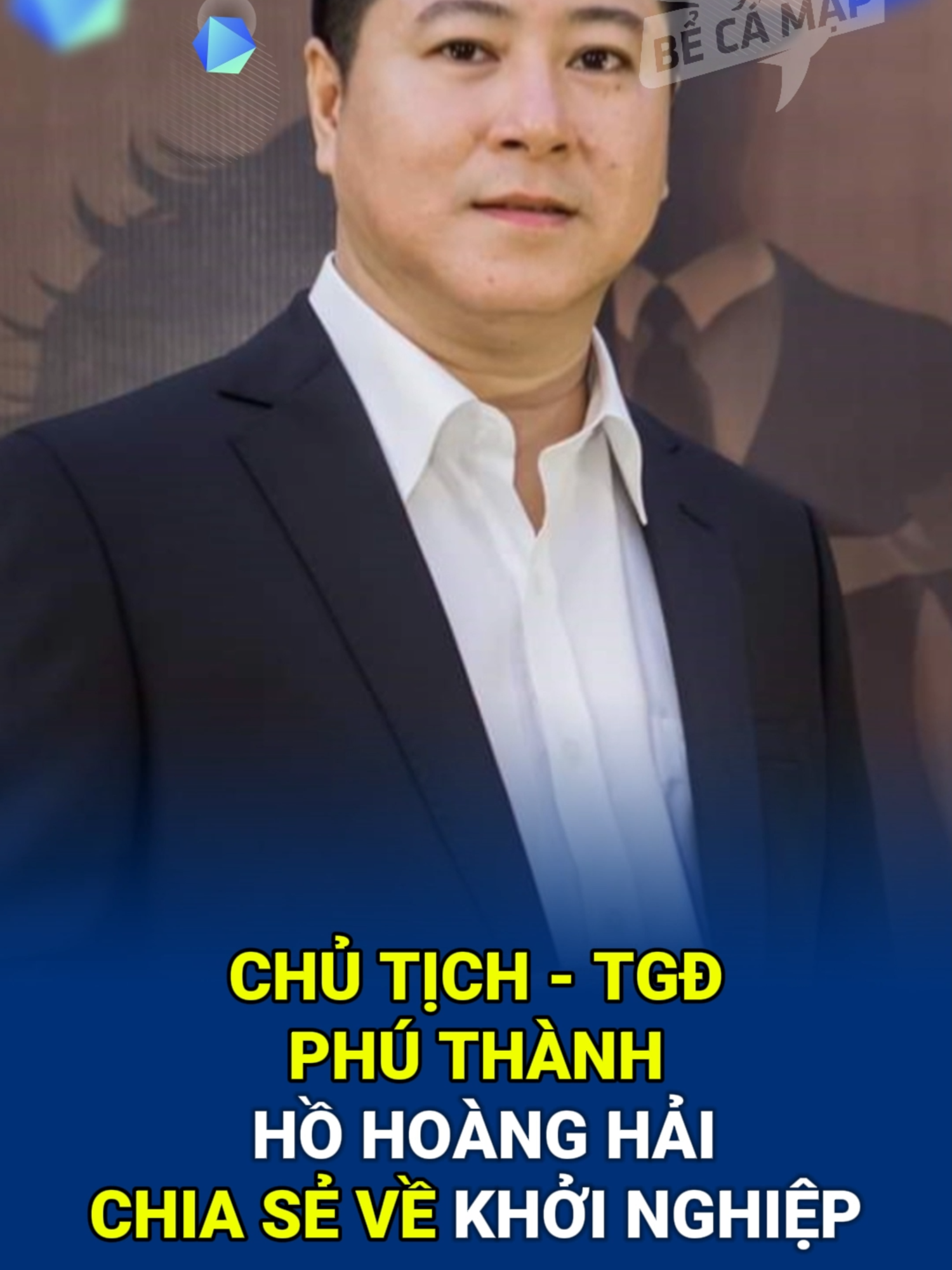 Chủ tịch, tổng giám đốc phú thành Hồ Hoàng Hải chia sẻ về khởi nghiệp #Tonggiamdoc #hohoanghai #khoinghiep #tintuc