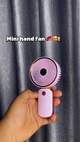Cute rechargeable hand fans now available 🌸 #foryoupagе #nigeriantiktok🇳🇬 #goviral #foryouu #relatable #roomdecoration #roomtransformation #kwasu 