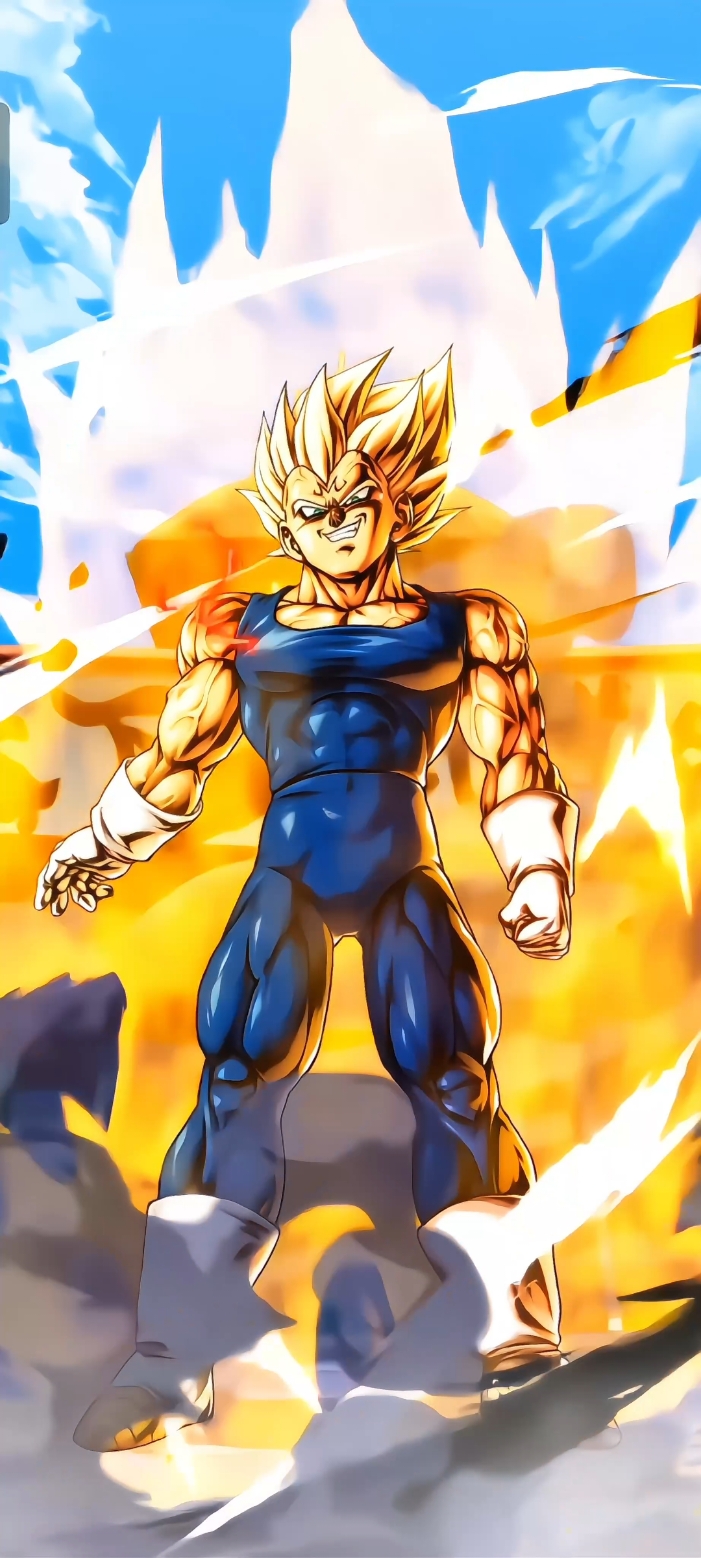 ULTRA MAJIN VEGETA WALLPAPER! #dragonball #dragonballz #dragonballlegends #dblegends #wallpaper #majinvegeta #4k 