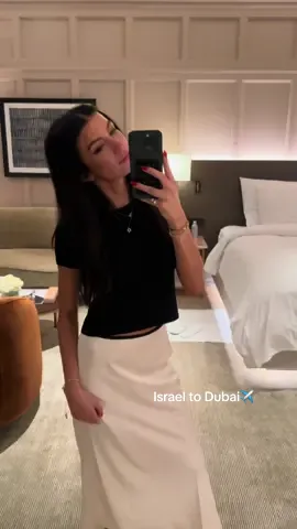 israel to dubai ✈️