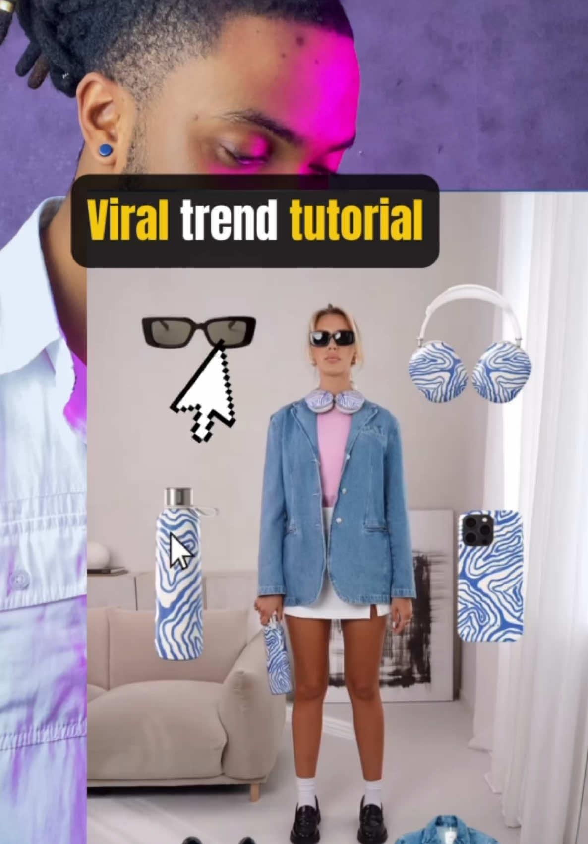 STEP ONE 👇 How to Create this trending mouse cursor outfit transition effect in CapCut - Enjoy ❤️ Step One: (Record Your Clips) Stand facing the camera for 5 seconds. Change into the first part of your outfit and record yourself standing for another 5 seconds. Repeat this process until you’re wearing your complete outfit. Step Two: (Take Photos of Your Outfit) Take a photo of each individual item you’re wearing (shirt, pants, shoes, etc.). Step Three: (Import to CapCut) Add all your video clips to the timeline in CapCut. Tap Overlay and add each photo of your outfit items. Step Four: (Remove Backgrounds for Overlay Photos) For each photo overlay, tap Remove BG, choose Custom Remover, and position your photos where you want. Step Five: (Add Cursor Sticker) Tap Text > Sticker, then search for mouse and select the cursor icon. Step Six: (Keyframe the Cursor) Go to the start of the beginning of the cursor clip and tap on the Keyframe. Move to the next clip and drag the cursor to each item as it appears (e.g., pants, shirt, shoes). Step Eight: (Export and Share) Export your video, and you’re ready to share your transition masterpiece! How zo edit on capcut Reels transition ideas Mouse clicks transition #reelstutorial #editoncapcut  #cloneeffect  #creativereels #transitiontutorial #transitions  #reelsideas #capcuttutorial #reelstips #trendingedits #clone #tutorial #idea #edit #reels #creative #howtoeditreels #content #capcut #capcutpioneer #videoediting #videoedits #creativeediting #editingtutorial #reelsediting #creativevideo #newyork #keyframes Credit: @burgaofficial