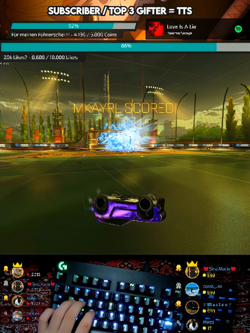 follow me on yt: mkayrl #fyp #rocketleague  #rocketleagueclips #rockettok #rl #rlclips 