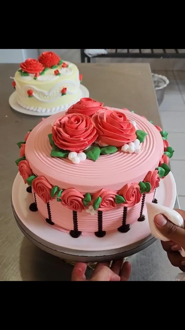 los pasteles mas hermosos que veras - tortas hermosas decoradas con crema