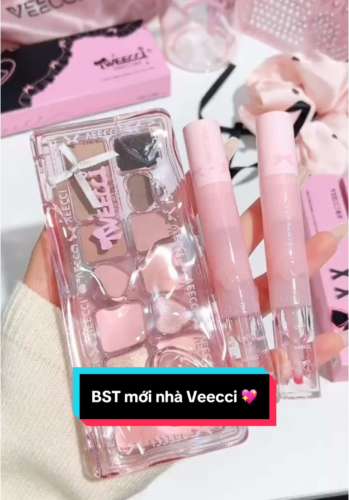 BST mới nhà Veecci ❤️‍🔥 #veecci #bangmat #son #beos #viral #toptop #xuhuongtiktokk #makeup 