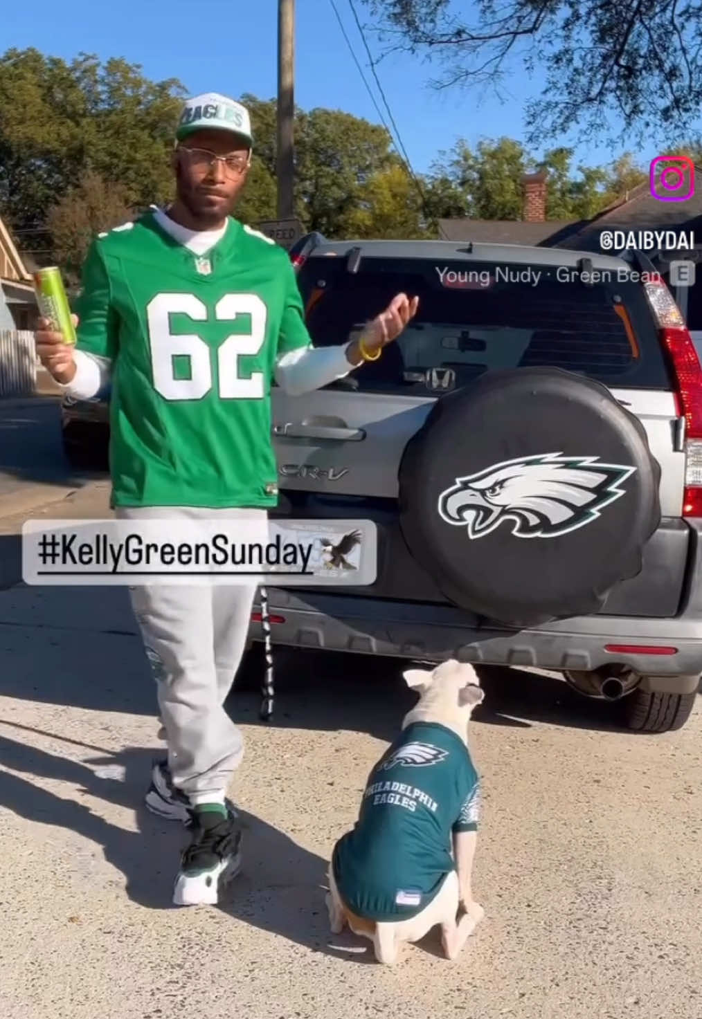 In Honor of It Being #KellyGreen Sunday AND MFs Having My Uncle Kelce F*CKED UP!!😤😤🦅🦅  We Ready Turn The Linc Into a MF Zoo!! 😎💚🦅 #gobirds #flyeaglesfly #philadelphiaeagles #philly #philadelphia #jasonkelce #kelce #eagles #gobirds🦅 #flyeaglesfly🦅 #kellygreen 💚