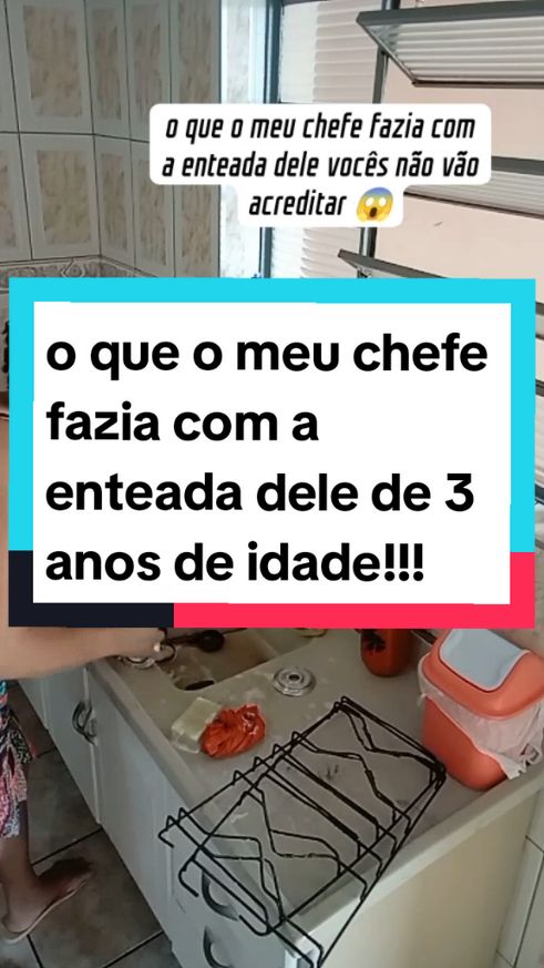 o que o meu chefe fazia com a enteada dele de 3 anos de idade #registrodevida #viraltiktok