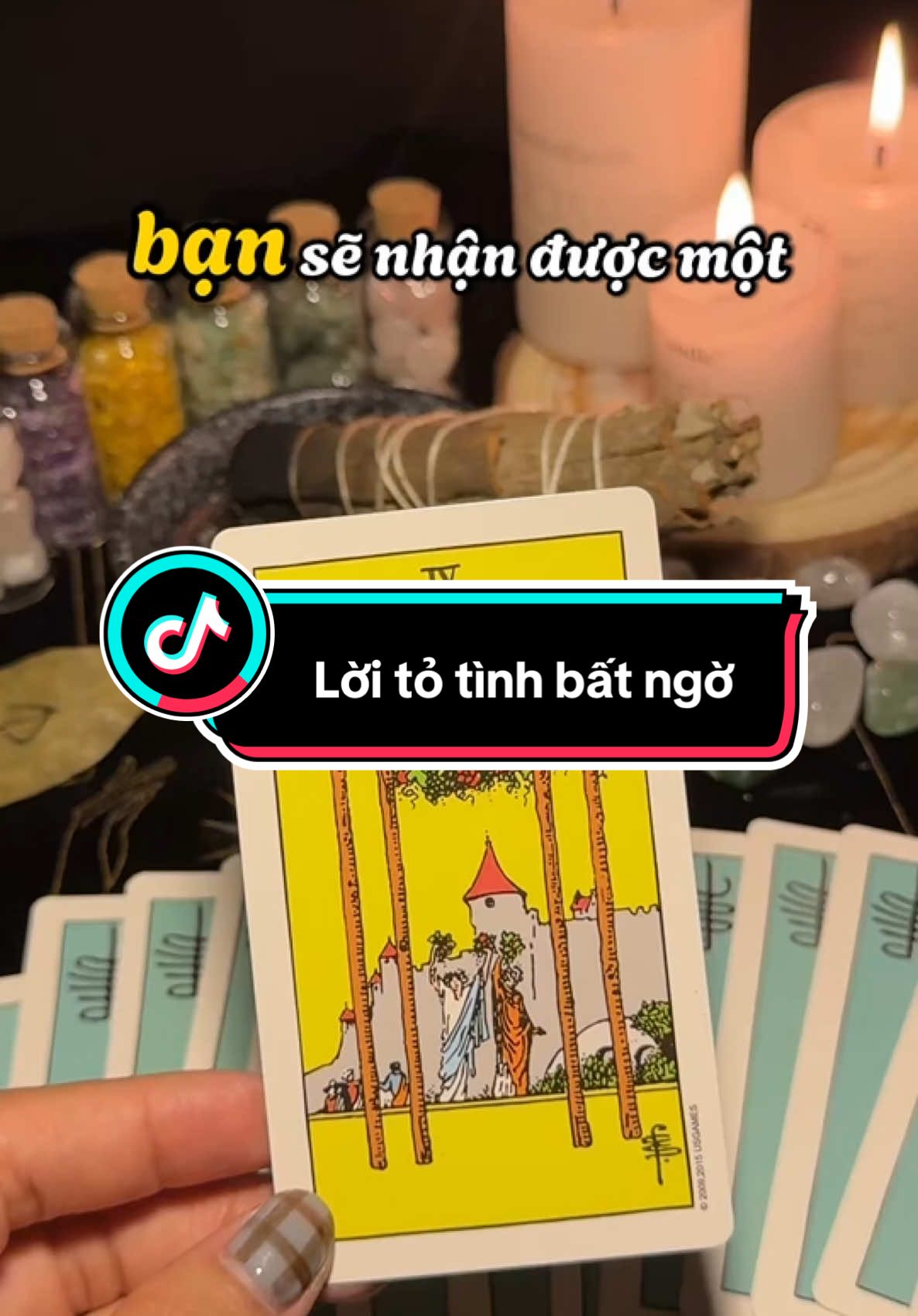 Bất ngờ sắp đến 💓 #kellytarot #boibaitarot #tarot #trending #xuhuong #manifest #Love 