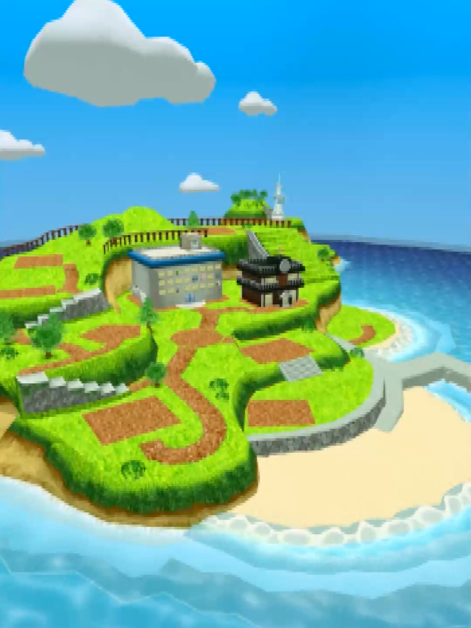 Island from Tomodachi Life #TomodachiLife #Tomodachi #nintendo #nintendods #nintendo3ds #3ds #ds #nds #nintendoswitch #switch #nintendonostalgia #nostalgia #nostalgiaingames #fyp #nintendowii #wii #mii #nintendomii #miis