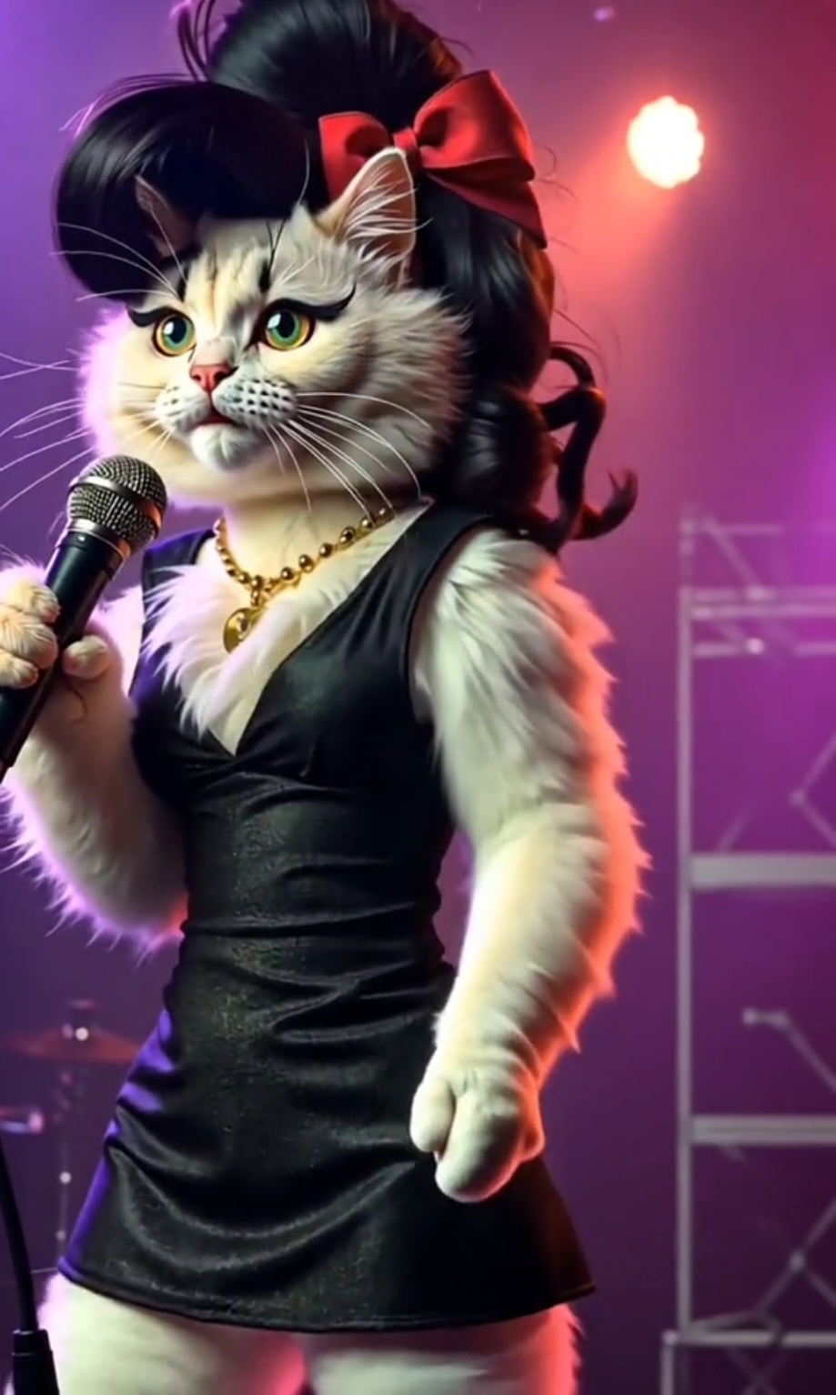 #rockstarcat #catlover @Amy Winehouse 