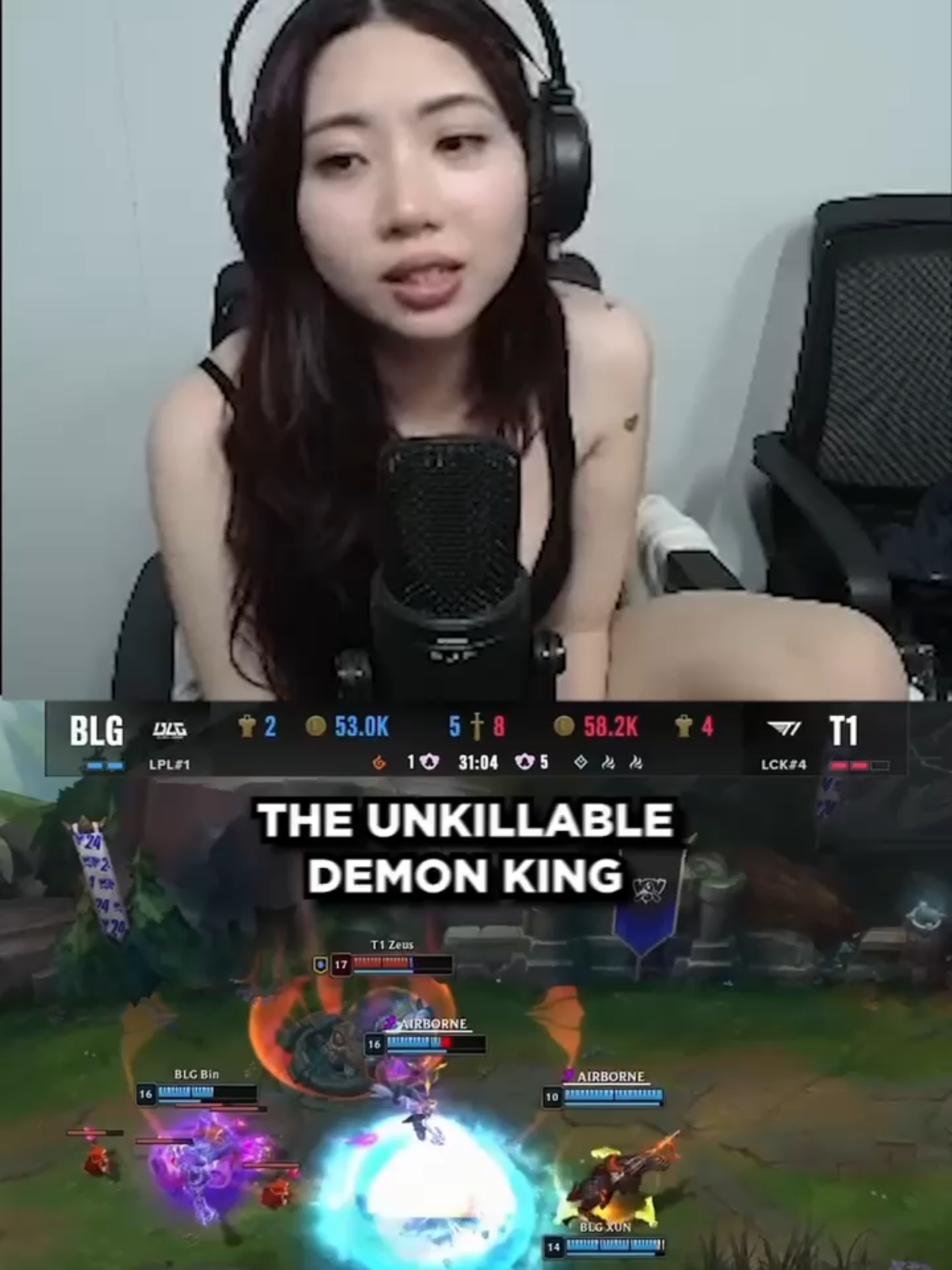 faker the unkillable demon king? 😱 #worlds #leagueoflegends #faker #GamingOnTikTok #gaming #maggiekarp #fyp #reels