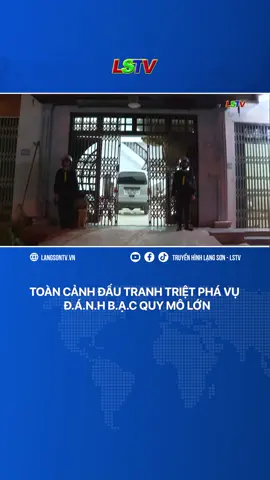 ĐẤU TRANH TRIỆT PHÁ VỤ Đ.Á.N.H B.Ạ.C VỚI QUY MÔ LỚN Công an tỉnh Lạng Sơn vừa triệt phá một vụ đ.á.n.h b.ạ.c với quy mô lớn tại huyện Văn Lãng, bắt giữ hơn 30 đối tượng trú tại nhiều tỉnh thành.  S.ớ.i b.ạ.c hoạt động tinh vi, ẩn mình trong ngôi nhà giăng thép và hệ thống đường hầm kiên cố. Vụ việc khiến dư luận xôn xao bởi tính chất phức tạp và các phương thức tinh vi đối phó với lực lượng chức năng. #lstvonline #langsontv #truyenhinhlangson #tintuc