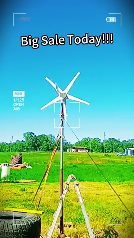 Big sale today,check it out now! #windmill #vevor #fyp #vevorttshop #tiktokmademebuyit #windpower #windturbinegenerator #wind 