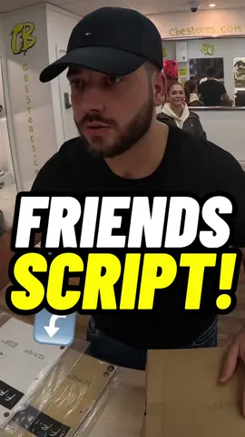 £8,000 Friends Script!👀💰 ➡️cbestores.com⬅️