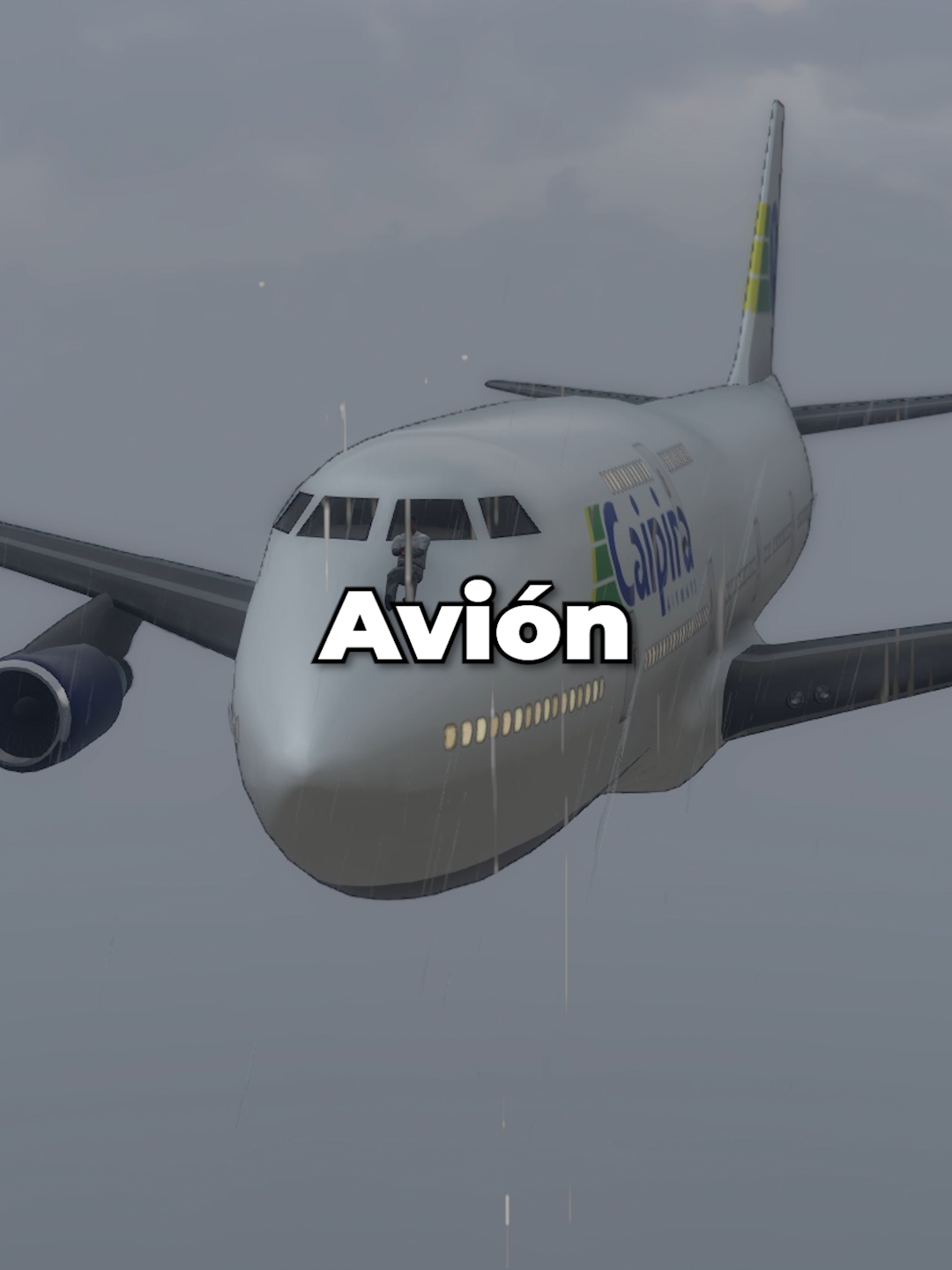 Nunca Sigas a un Avión en GTA 5... #gta #gta5 #gtav #grandtheftauto #fisper #gaming