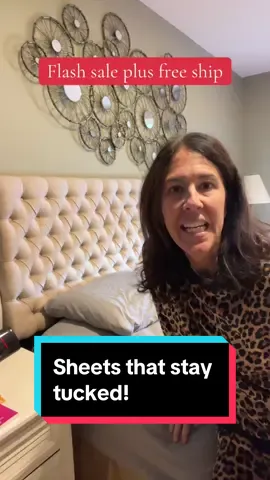 Sheets that stay put! No more retucking and pulling! @Lux Decor Collection #sheets 