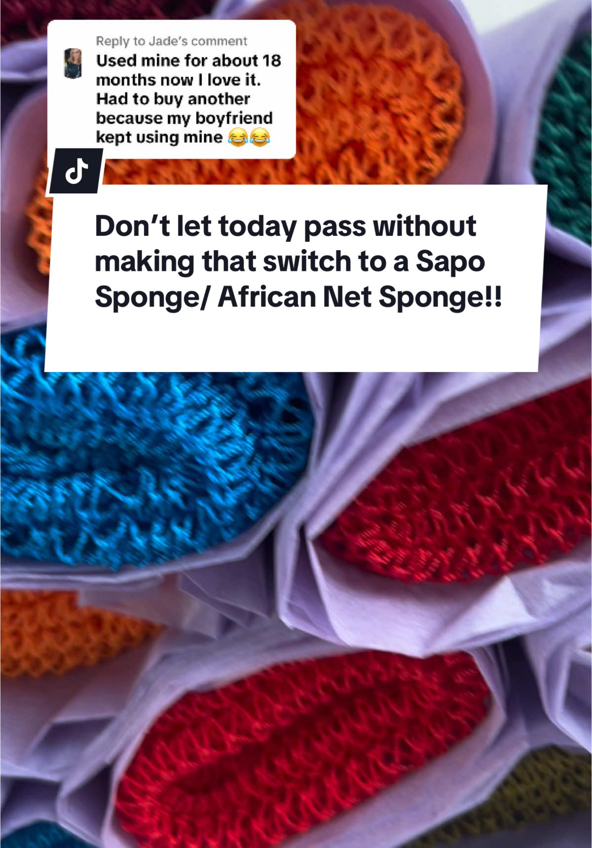 Replying to @Jade 😂😂. I promise you, anyone that sees this in the bathroom that hasnt used it before will be curious 😂😂. So hide it or get one for everyone!  #theluxeessentials #femininehygiene #femininehygieneproducts #africannetsponges #saposponge #menhygiene #TikTokShop #exfoliation #skincareroutine #giftideas 