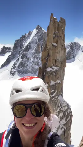 First try at the Grand Capucin, finally: climb! 🙌🏻 @CORUM L'Épargne @thenorthface @Arkose @vuarnetofficial @Montagne en Scene #montblanc #mountain #climbing #mountainclimbing 