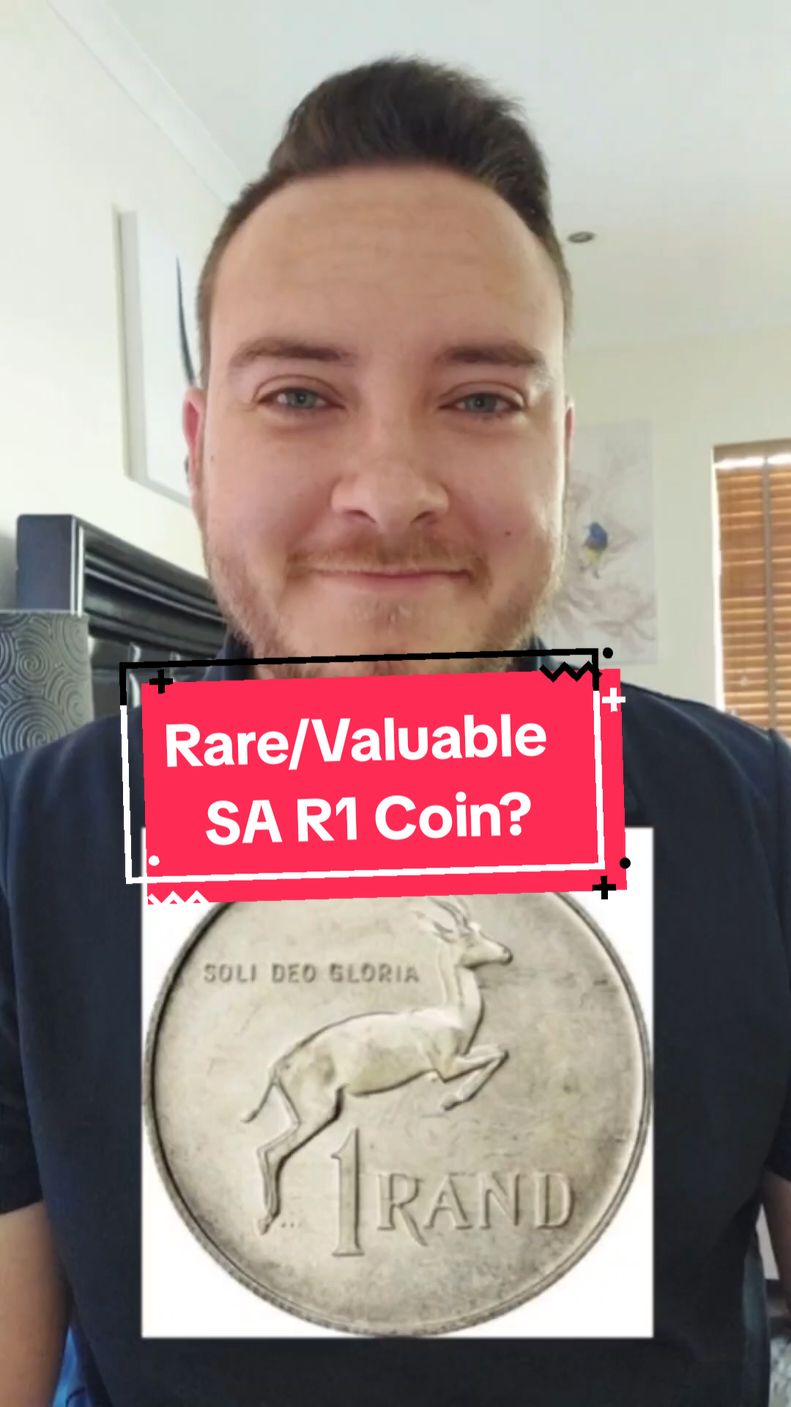 And the Coin of the day is?  The most expensive South African business strike R1 coin, the 1965 Afrikaans R1. #southafrica #fyp #money #history #viral #facts 