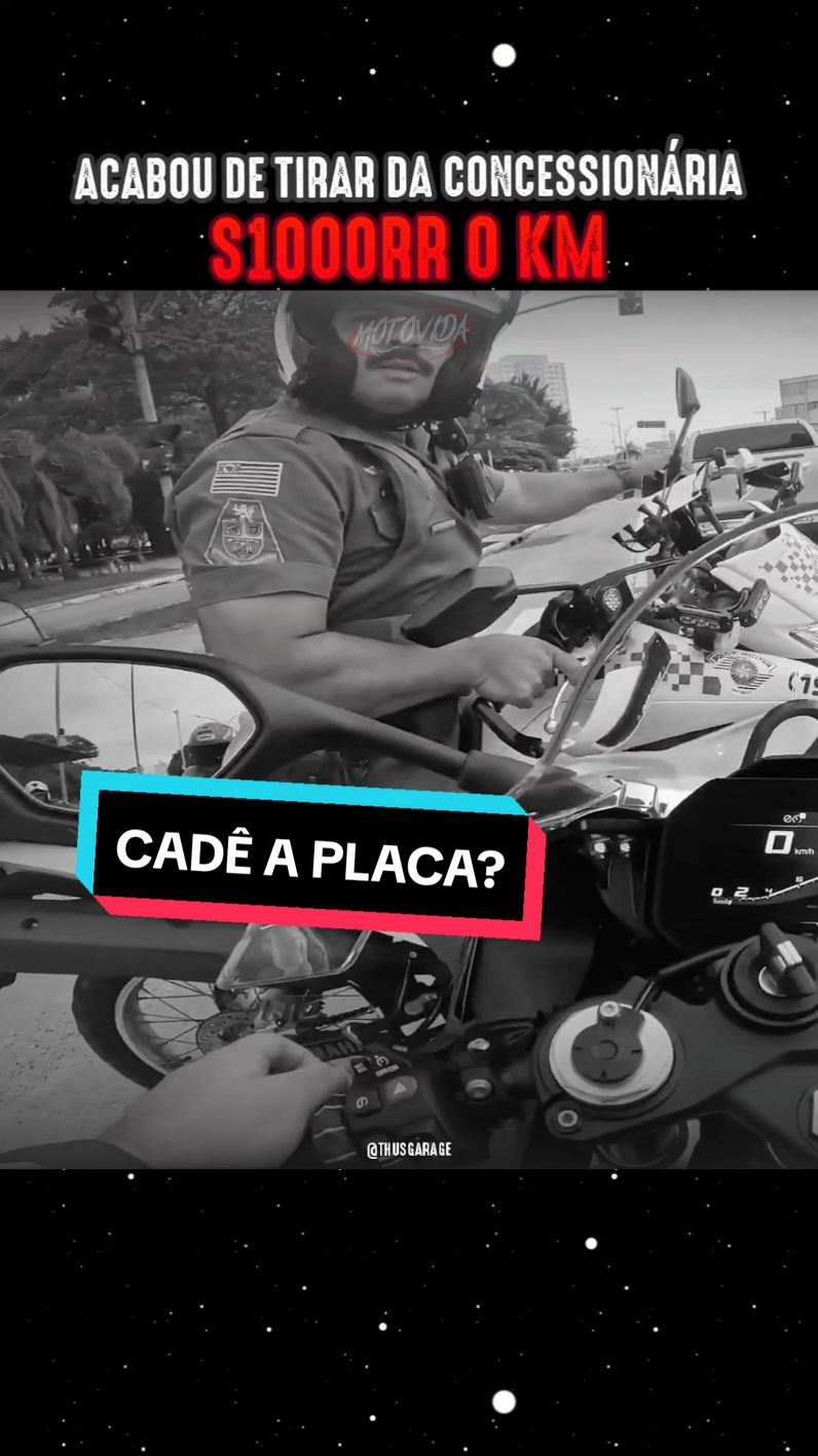 ACABOU DE TIRAR DA CONCESSIONÁRIA S1000RR 0 KM #concessionaria #0km #s1000rr #police #novo #fyp 