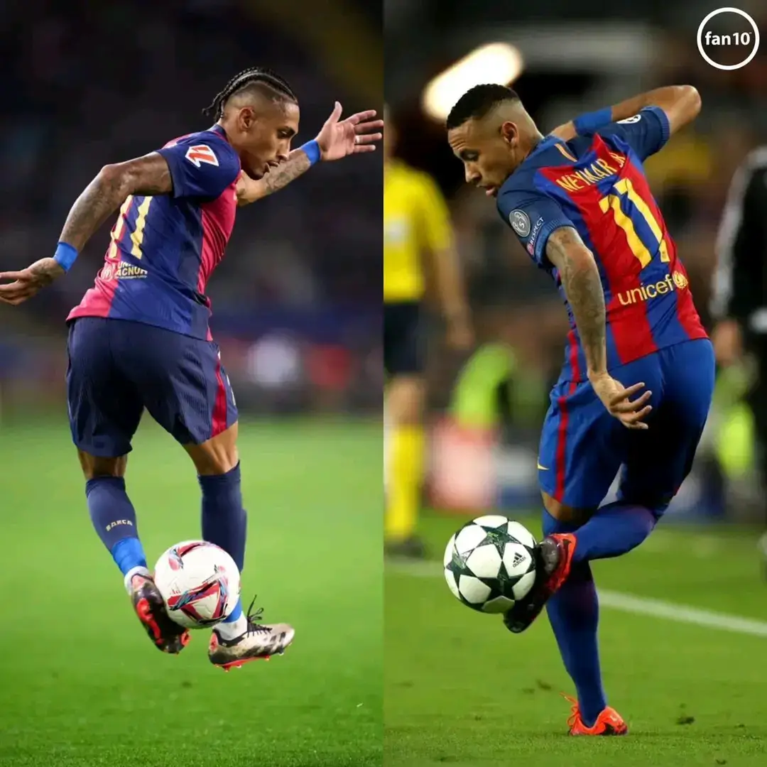 Tus ojos me recuerdan a los suyos… ¡RAPHINA AL ESTILO NEYMAR JR!🥹🇧🇷