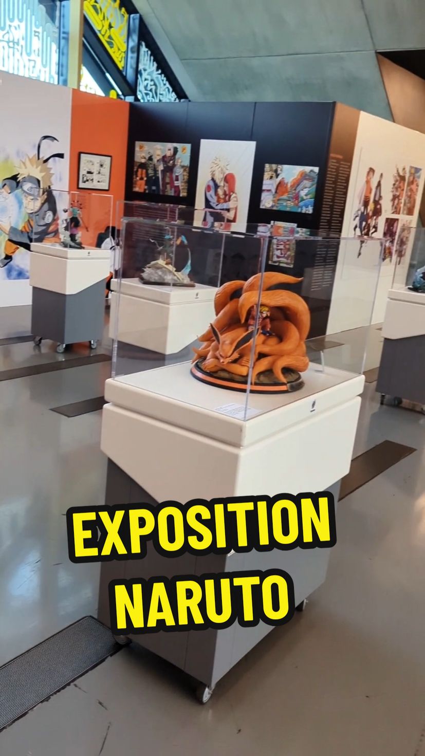 Expo special Naruto in France with many @Tsume • High Quality Statues statue 🤩 et @Éditions Kana  Montpellier #statue #figurine #figure #exposition #manga #Anime #naruto #collection #tsume #pourtoi 