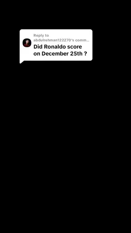 Replying to @abdulrehman122270 Ronaldo score Dec.25 #manuntd #ronaldo #fyp #fyp #fyp 