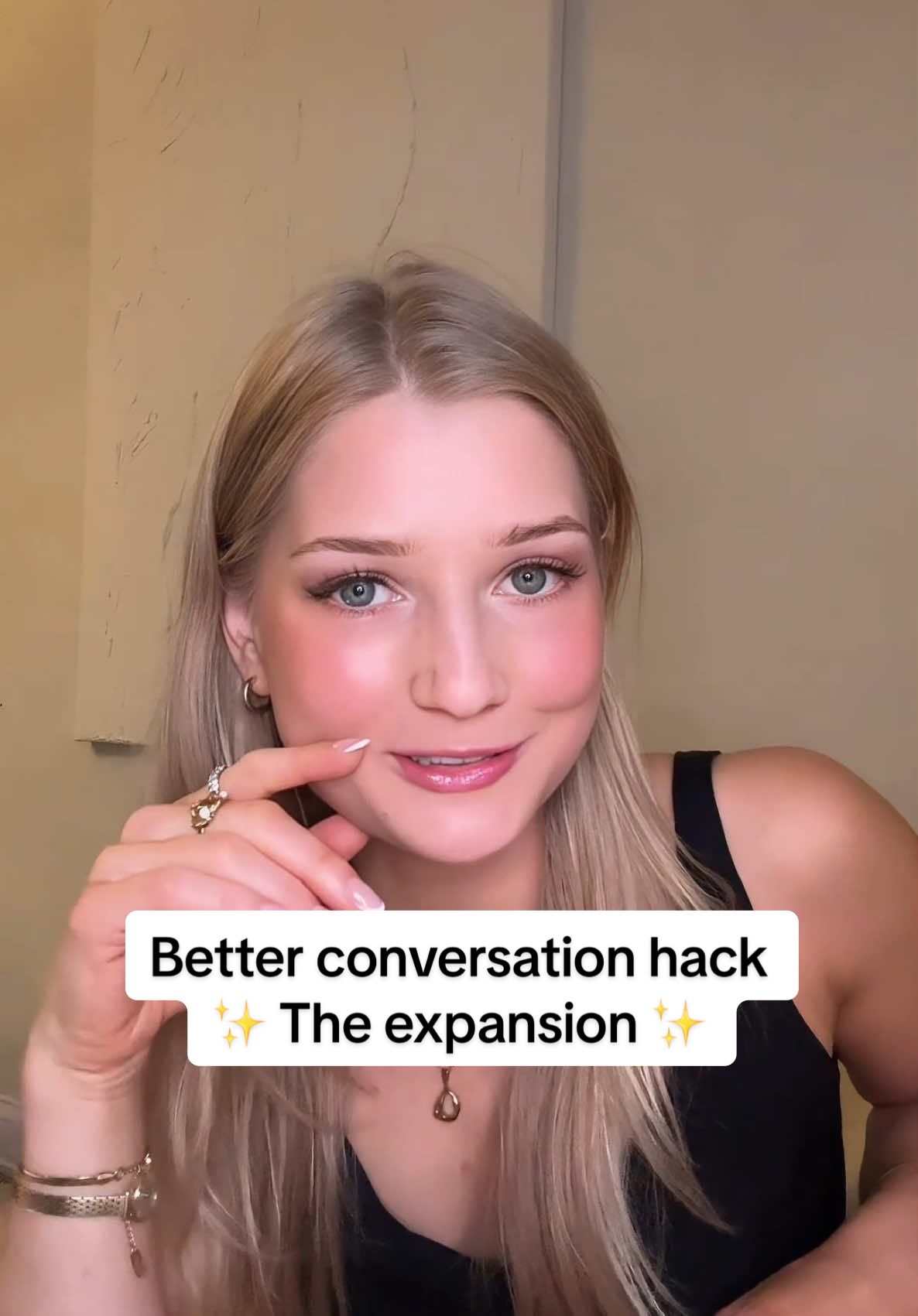 If you wanna get past the surface-information stage try expanding upon their answer. And the conversation instantly becomes more interesting.  #conversationskills #conversationstarters #conversation 