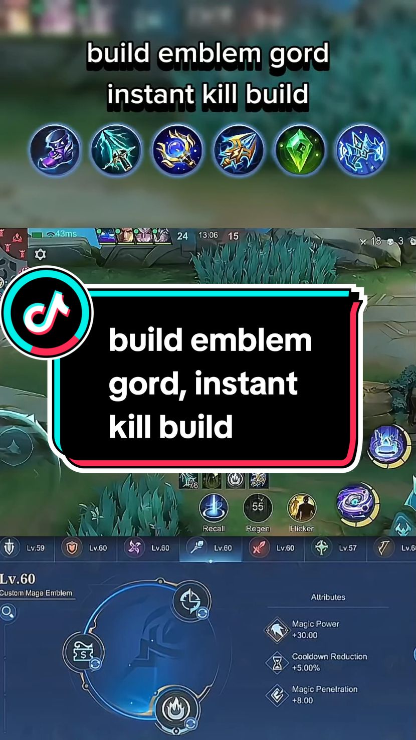 #TikTokCreatorSearchInsightsIncentive #build #buildmlbb #MLBB #GORD #gordmlbb  build emblem gord, instant kill build