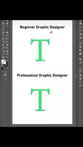 difference between Bignner and professional Graphic Designer #followformorevideo❤️❤️❤️ #realisticgraphics #graphictricks 