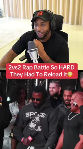 2vs2 Rap Battle So HARD They Had To Reload It😳 #rapbattle #ukrap #ukdrill 
