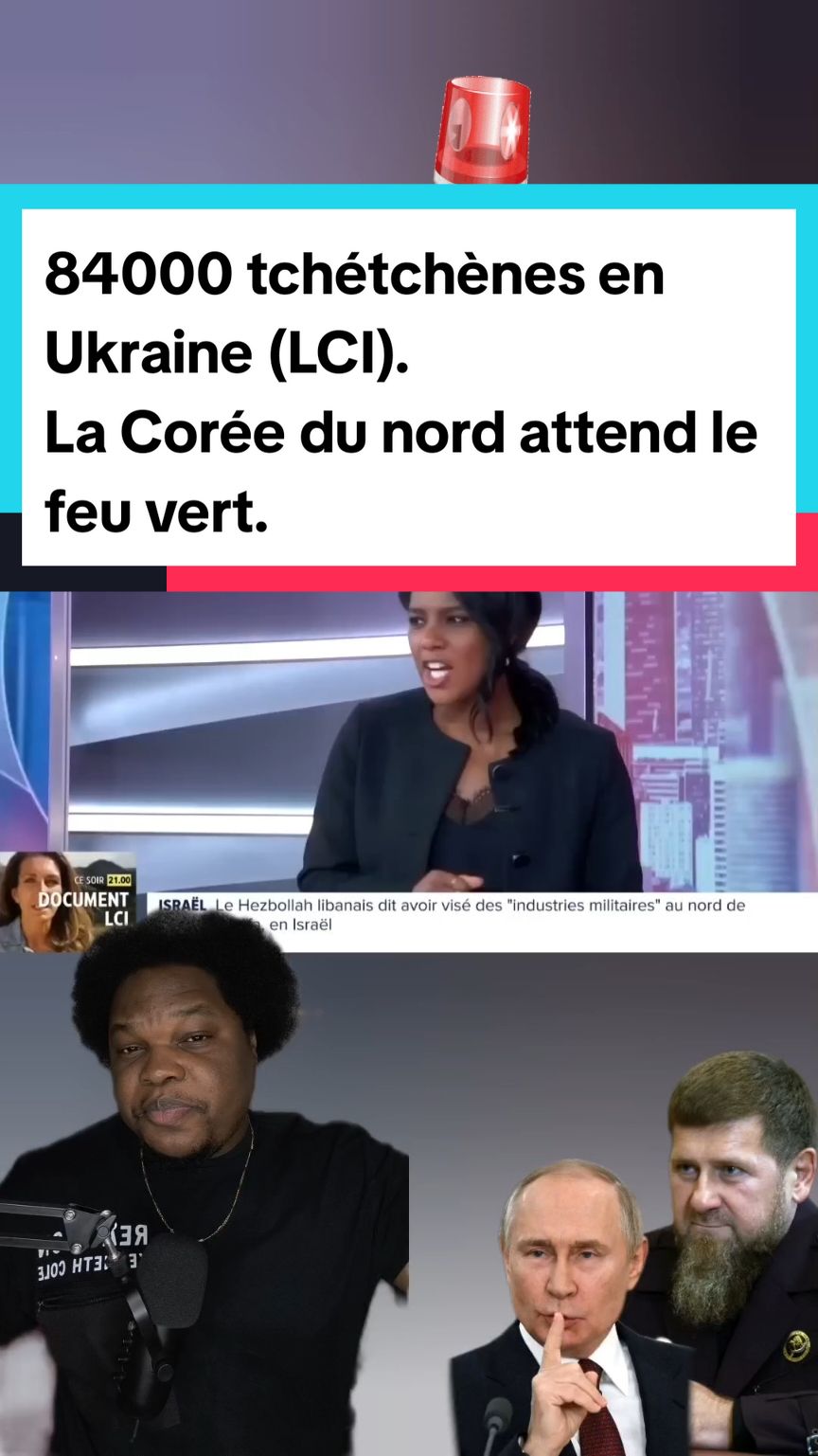 84000 tchétchènes en Ukraine (LCI).   La Corée du nord attend le feu vert🤣 #russie🇷🇺 #russievsfrance #russievsukraine #poutine #kadyrov #tchetchene #francetiktok #francetiktok🇨🇵 #francetiktok🇫🇷 #macrondestitution #macrondemission #francetiktok🇫🇷tiktokeurope💪black #tchétchène #kadyrov_vladimir #malitiktok🇲🇱 #malitiktok 