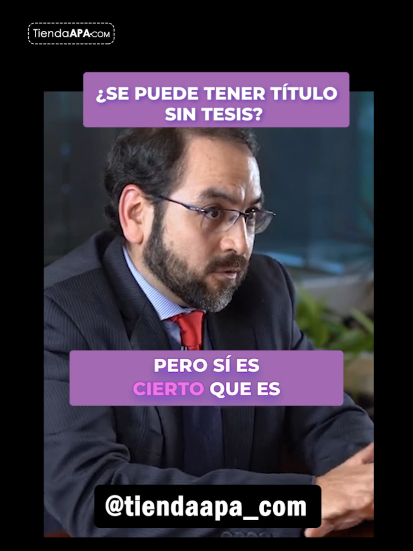 No te compliques. 😅  Solo dedícate al contenido y nosotros nos encargamos de la aplicación APA, revisión de plagio (Turnitin) y corrección de estilo (ortografía y redacción académica). Cuando tengas tu trabajo desarrollado, solicita una revisión GRATIS de un asesor especializado. ¡Contáctanos! 🏆 #TFG #FormatoAPA #Turnitin #normasAPA #tesis